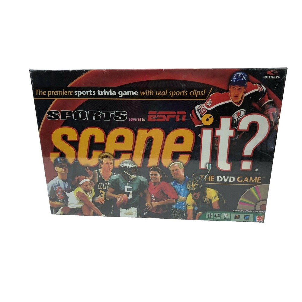 Scene It Sports ESPN The DVD Game Sports Trivia Brand New Sealed